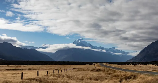 Mt. Cook from Hooker Valley
